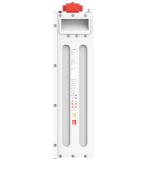 Dyness DL5.0F 5.12 kWh Thuisbatterij – Laagspanning – zijaanzicht