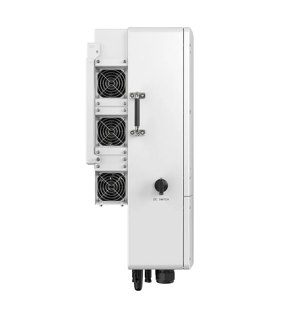 Solis S6-EH3P18K02-NV-YD-L 3-fasen Hybride Omvormer – zijaanzicht